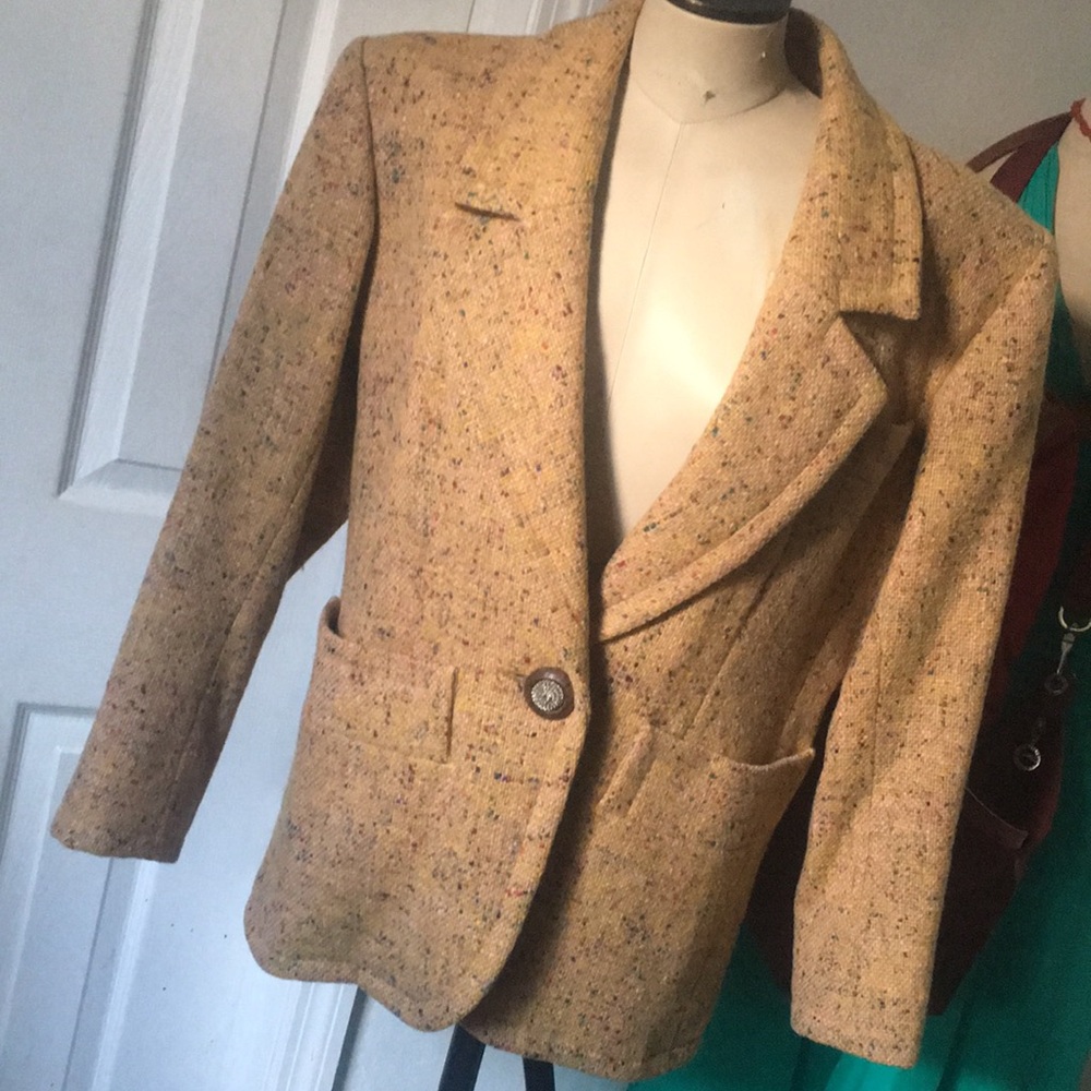 Ysl Rive Gauche Wool Jacket Vintage - image 2